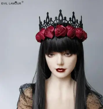 Princess sweet lolita crown Witch Halloween King's Crown European and American Brides crown ornaments fashion women FD-55-1
Princess sweet lolita crown Witch Halloween King's Crown European and American Brides crown ornaments fashion women FD-55-1