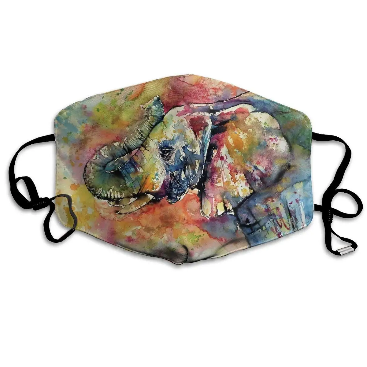 Colorful Elephant Washable Reusable Mask, Cotton Anti Dust Half Face Mouth Mask For Kids Teens Men Women With Adjustable Ear
Colorful Elephant Washable Reusable Mask, Cotton Anti Dust Half Face Mouth Mask For Kids Teens Men Women With Adjustable Ear