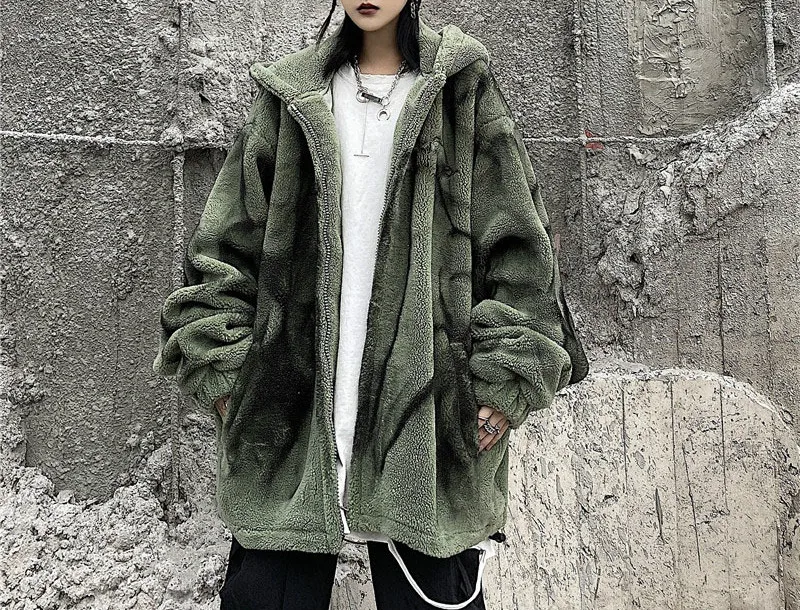 Корейский стиль Instagram, зимний Свободный кардиган с капюшоном на завязках для мужчин и женщин, короткое бархатное теплое пальто из овечьей шкуры, модная повседневная Уличная одежда
Корейский стиль Instagram, зимний Свободный кардиган с капюшоном на завязках для мужчин и женщин, короткое бархатное теплое пальто из овечьей шкуры, модная повседневная Уличная одежда