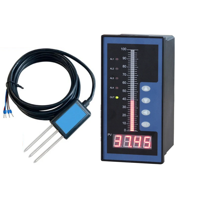 earth humidity water content controller with 4 relay alarm output garden Digital soil moisture controller measure and control
earth humidity water content controller with 4 relay alarm output garden Digital soil moisture controller measure and control