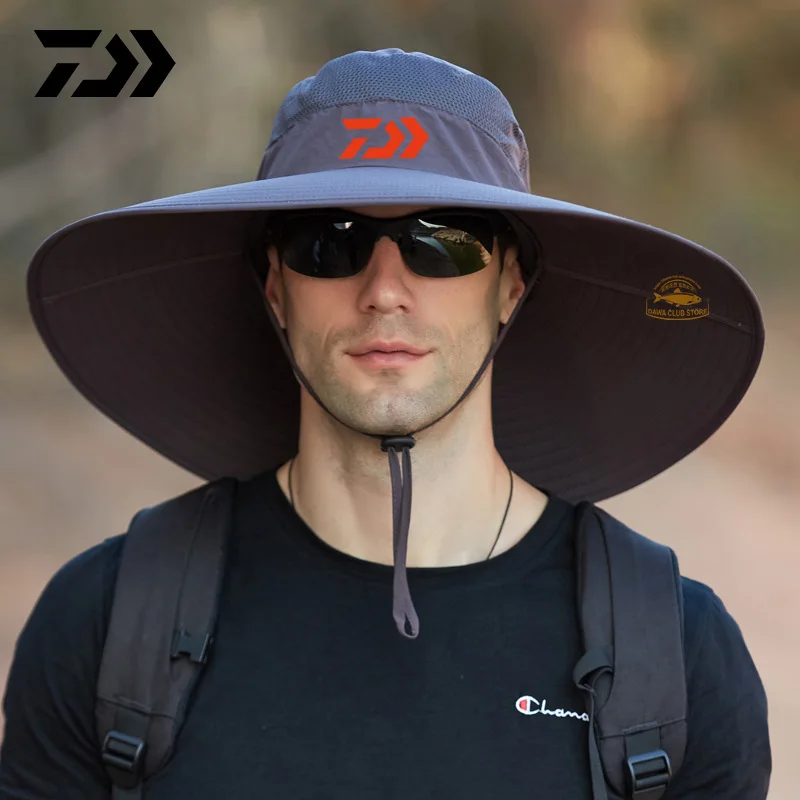 2020 Daiwa Brand Big Brim Fishing Hat Summer Outdoor Mountaineering Hat Anti-UV Cap Waterproof Sports Sun Hat
2020 Daiwa Brand Big Brim Fishing Hat Summer Outdoor Mountaineering Hat Anti-UV Cap Waterproof Sports Sun Hat