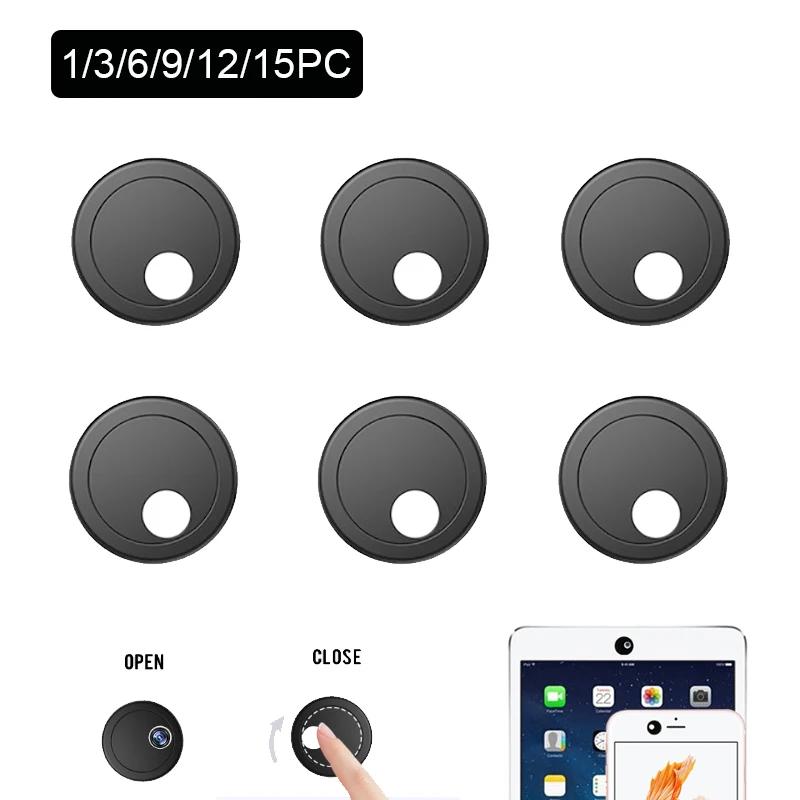 Universal Privacy Sticker WebCam Cover Plastic for iPad Laptop Camera Mobile Phone Tablet PC Smartphone Shutter Magnet Slider
Universal Privacy Sticker WebCam Cover Plastic for iPad Laptop Camera Mobile Phone Tablet PC Smartphone Shutter Magnet Slider