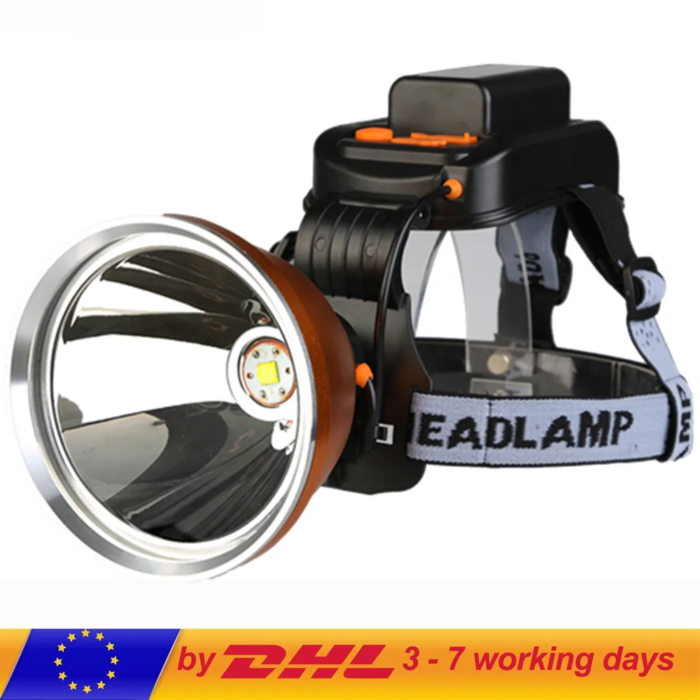 Налобный фонарь cree xhp70 или xhp50 встроенный 6*18650 литиевый аккумулятор Прямая