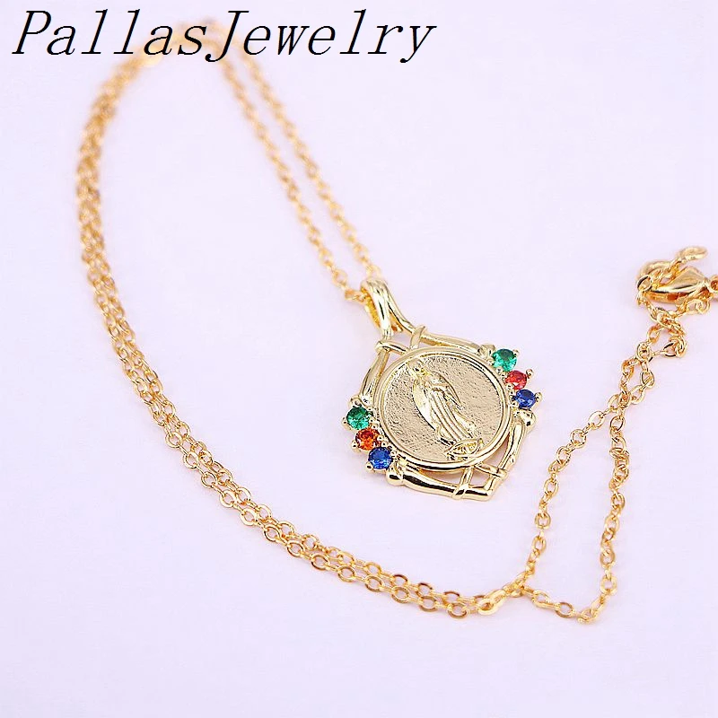 10Pcs Fashion Clear Zirconia Gold Filled CZ Micro Pave Cross / Heart Pendant Elegant Necklaces
10Pcs Fashion Clear Zirconia Gold Filled CZ Micro Pave Cross / Heart Pendant Elegant Necklaces