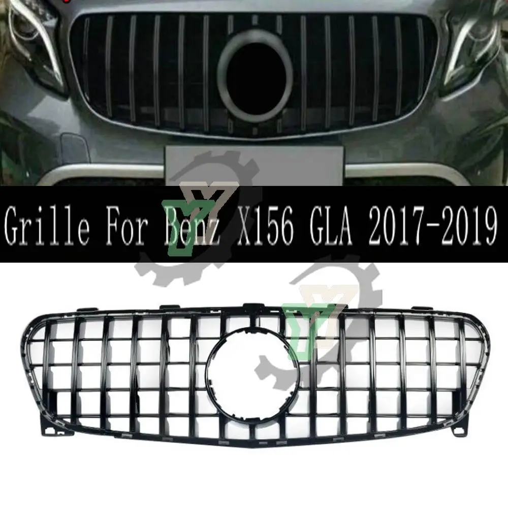 Решетка радиатора переднего бампера для Mercedes-Benz X156 GLA class GLA200 GLA250 GLA45 AMG 2017-2019 GT style
Решетка радиатора переднего бампера для Mercedes-Benz X156 GLA class GLA200 GLA250 GLA45 AMG 2017-2019 GT style