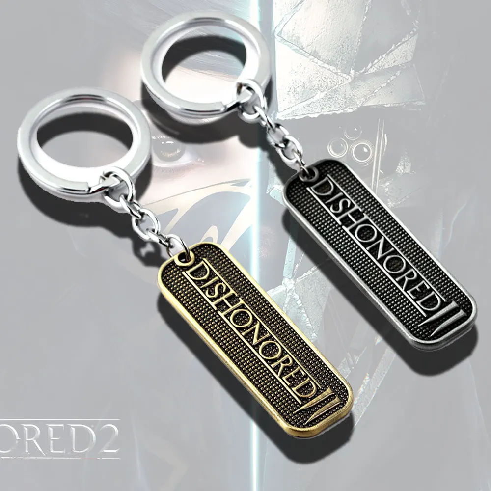 Dishonored 2 PS4 Keyring Sublimation Blanks Original Keychains брелок для ключей аниме Chains And Necklaces Neck Pendants Women 
Dishonored 2 PS4 Keyring Sublimation Blanks Original Keychains брелок для ключей аниме Chains And Necklaces Neck Pendants Women