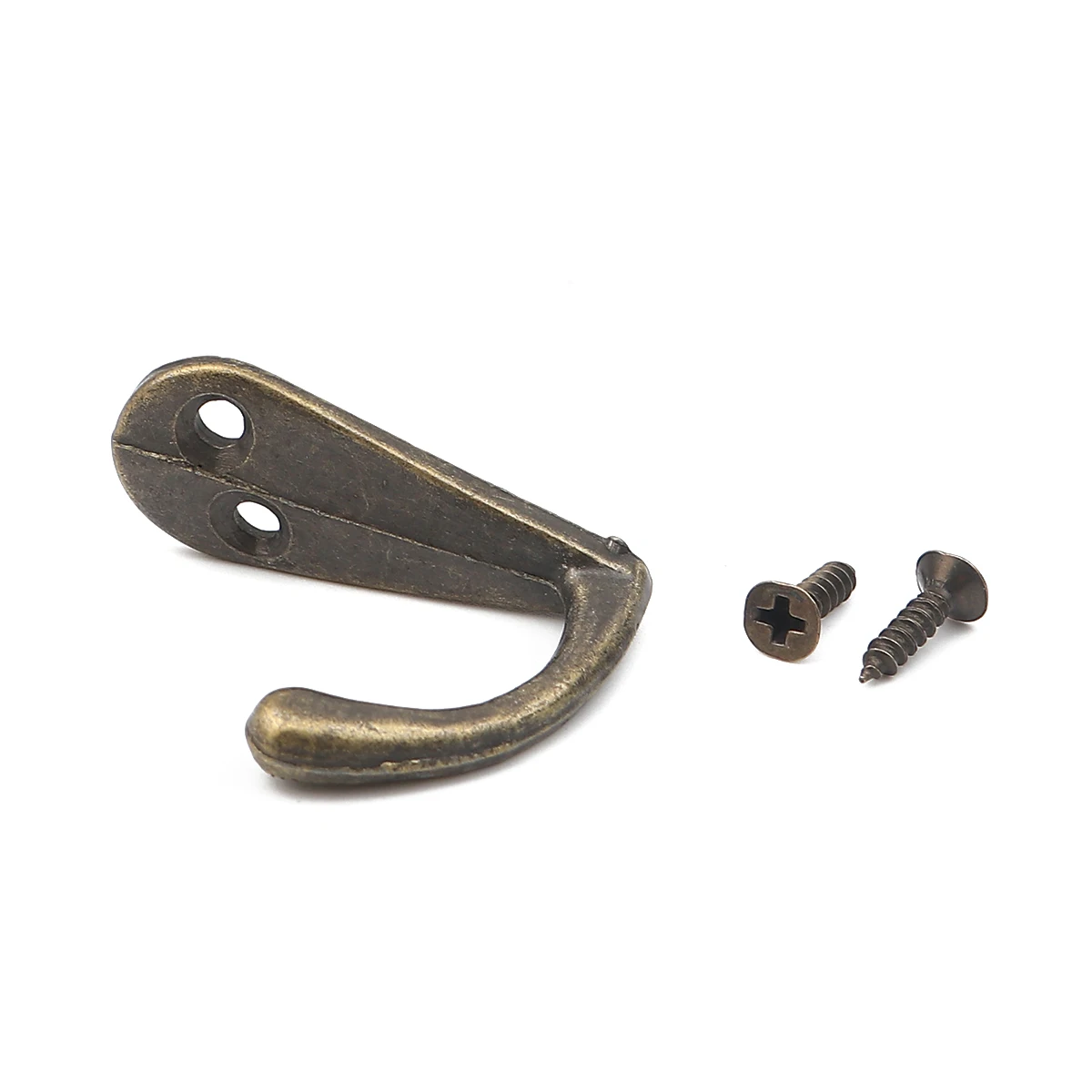 Zinc Based Alloy Wall Hook For Clothes Coat Robe Purse Hat Hanger Antique Bronze Patina 34mm x 14mm, 1 Piece
Zinc Based Alloy Wall Hook For Clothes Coat Robe Purse Hat Hanger Antique Bronze Patina 34mm x 14mm, 1 Piece