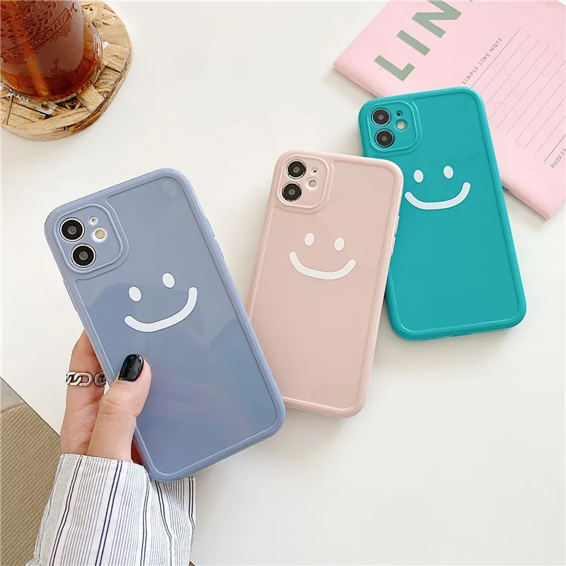 Candy Color Cartoon Smile Face Couple Case Cover For iPhone XR XS MAX X 7 8 6s Plus Soft Matte Silicone Phone Coque For iPhone 7
Candy Color Cartoon Smile Face Couple Case Cover For iPhone XR XS MAX X 7 8 6s Plus Soft Matte Silicone Phone Coque For iPhone 7
