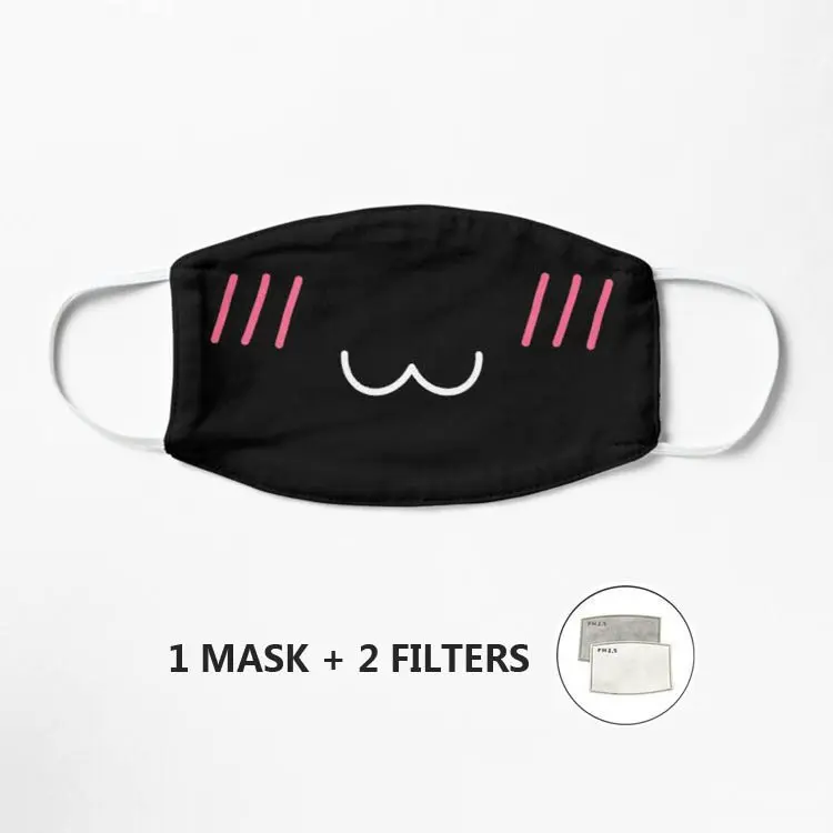Маска uwu blushu Pm2.5 для мальчиков и девочек, фильтрующая маска от пыли в стиле Харадзюку, постер, маска для мужчин и женщин
Маска uwu blushu Pm2.5 для мальчиков и девочек, фильтрующая маска от пыли в стиле Харадзюку, постер, маска для мужчин и женщин