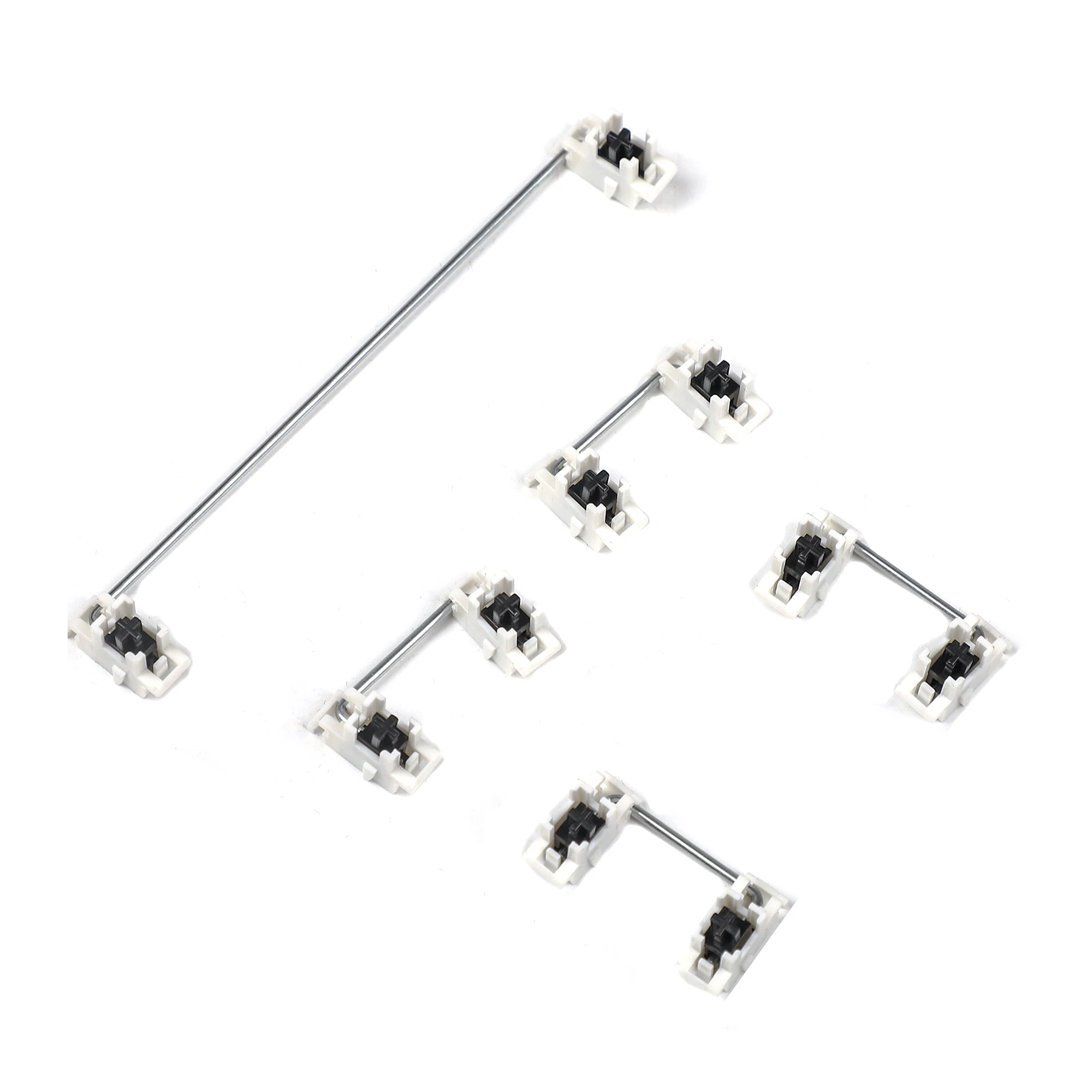 Пластинчатые стабилизаторы Gateron черного и белого цвета MixedTai Chi для механической