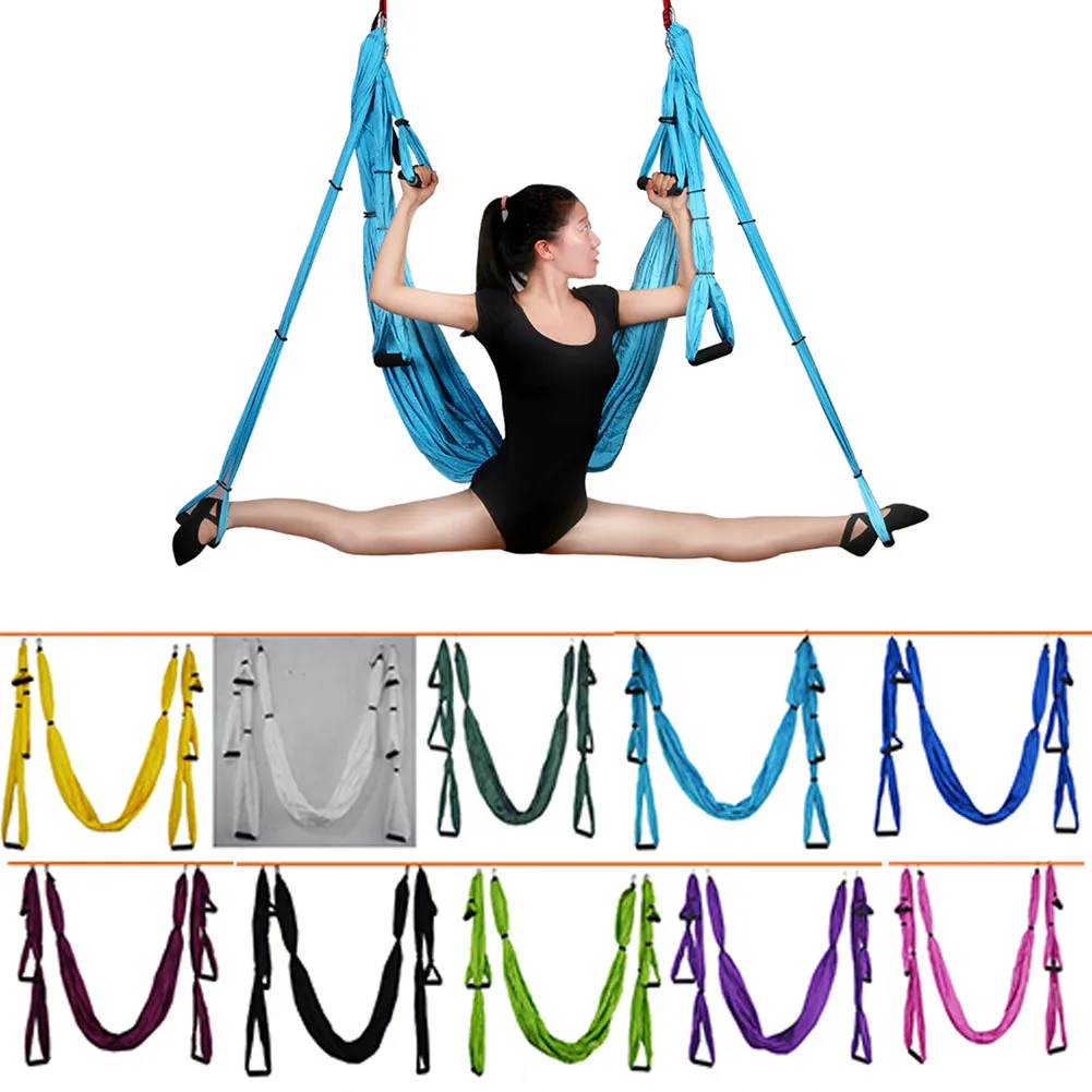 6 Handles Anti-gravity Yoga Hammock Swing Parachute Yoga Gym Hanging Outdoor Leisure Decompression Hammock
6 Handles Anti-gravity Yoga Hammock Swing Parachute Yoga Gym Hanging Outdoor Leisure Decompression Hammock