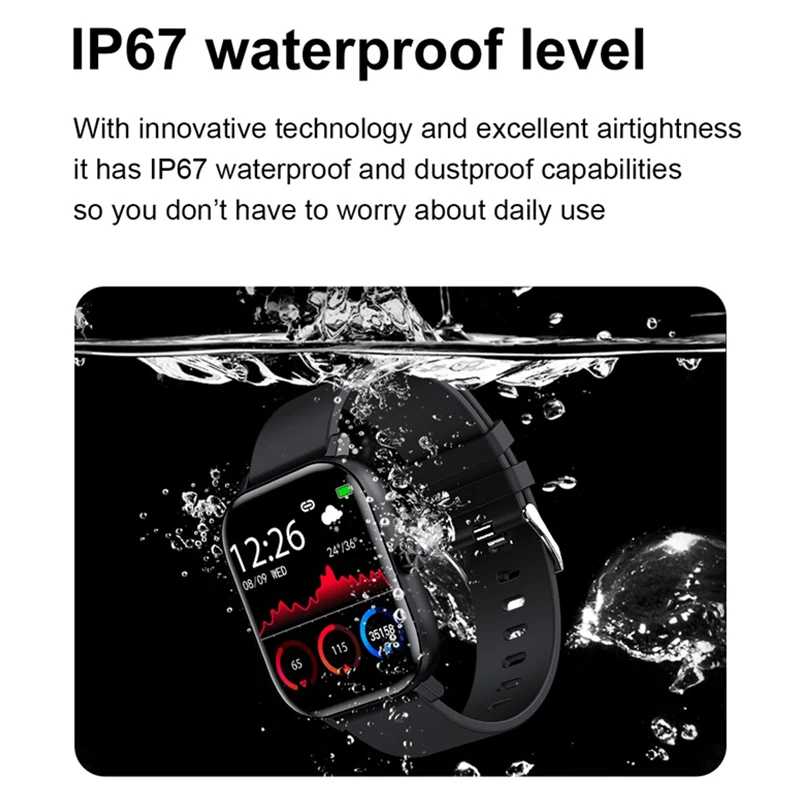 Smart Watch Men Fitness Tracker Heart Rate Sleep Monitor Smart Clock Women Watches Bluetooth Call Smartwatch For Android IOS
Smart Watch Men Fitness Tracker Heart Rate Sleep Monitor Smart Clock Women Watches Bluetooth Call Smartwatch For Android IOS