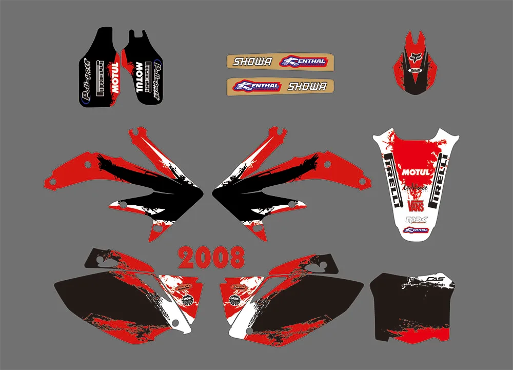 GRAPHICS Personalised Stickers Motorcycle Decos Kits for HONDA CRF450 450R 2005 2006 2007 2008 0402
GRAPHICS Personalised Stickers Motorcycle Decos Kits for HONDA CRF450 450R 2005 2006 2007 2008 0402