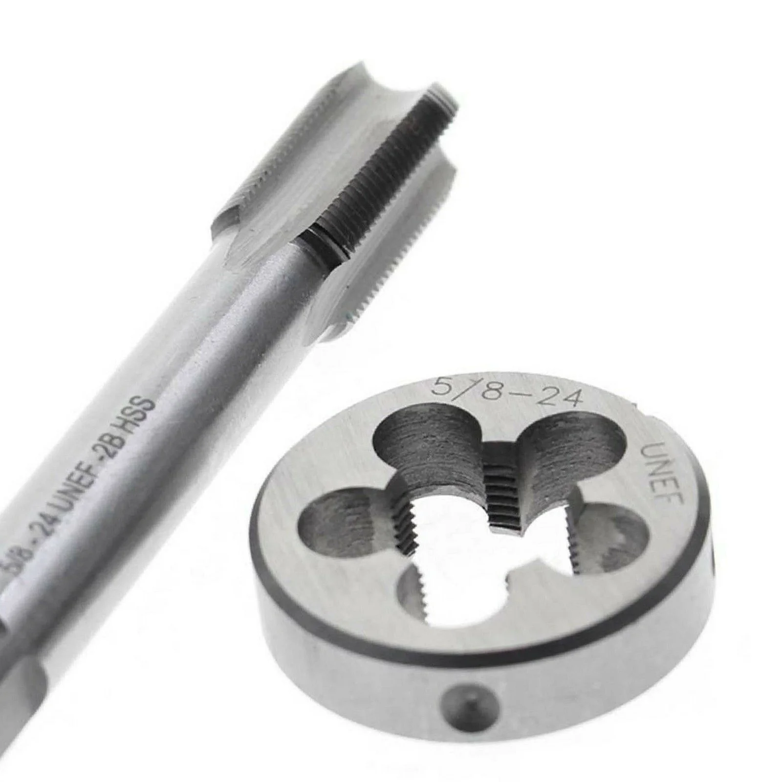 New UNEF Right Hand Thread Taps And Modules Set HSS 5/8 "*24 Manual Swivel Tool Extended Shank Metric Taps
New UNEF Right Hand Thread Taps And Modules Set HSS 5/8 "*24 Manual Swivel Tool Extended Shank Metric Taps
