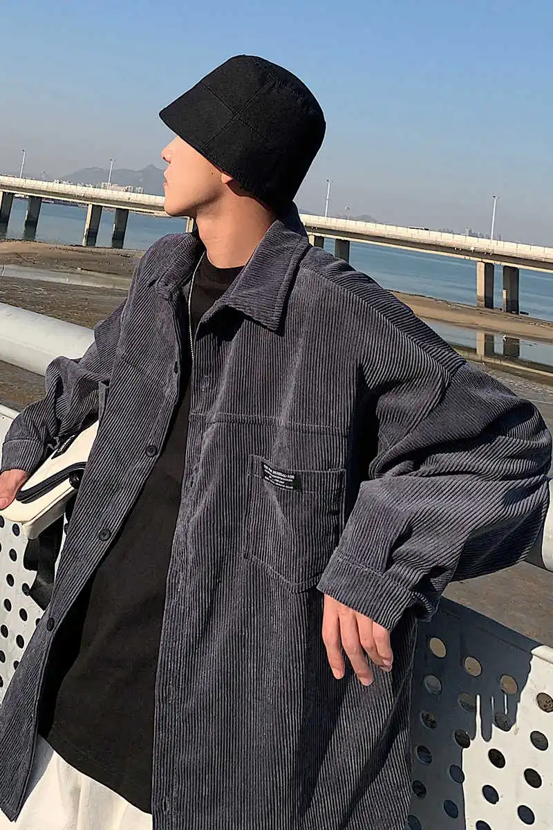 Rocking k Corduroy Men Shirts For Men Clothing Harajuku Black Shirt Korean Style Men Shirt Long Sleeve Vintage Clothes 2021
Rocking k Corduroy Men Shirts For Men Clothing Harajuku Black Shirt Korean Style Men Shirt Long Sleeve Vintage Clothes 2021