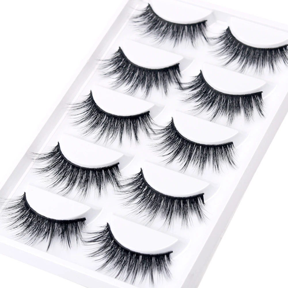 NEW 3D False Eyelashes 5 Pairs Packed Thick Natural Encrypted Black Eyelashes European And American Style Manufacturer Wholesale
NEW 3D False Eyelashes 5 Pairs Packed Thick Natural Encrypted Black Eyelashes European And American Style Manufacturer Wholesale
