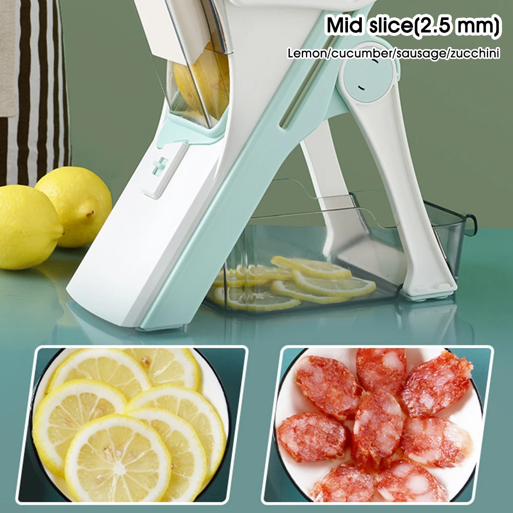 Vegetable Cutter Mandoline Slicer with 5 Blades Foldable Vegetable Shredder French Fry Julienne for Potato Zucchini Kitchen Tool
Vegetable Cutter Mandoline Slicer with 5 Blades Foldable Vegetable Shredder French Fry Julienne for Potato Zucchini Kitchen Tool