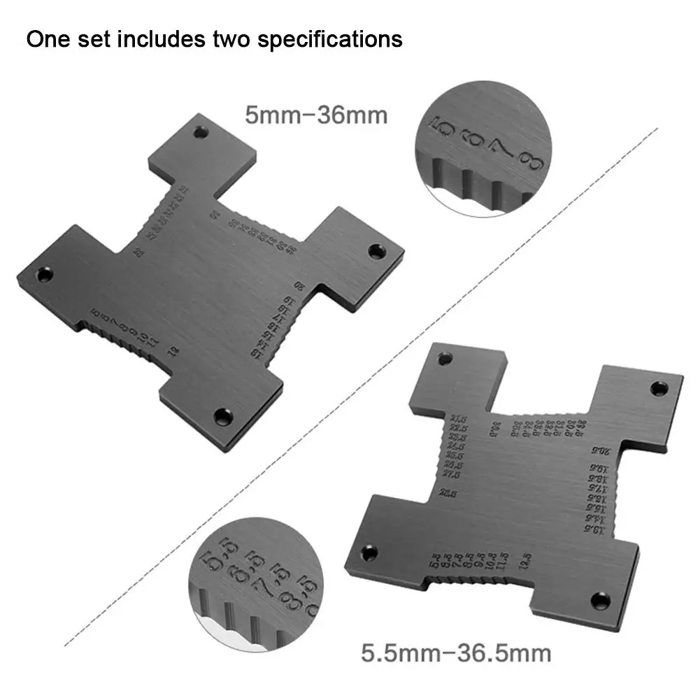 Two Gauge High Precision Height Gauge Woodworking Router Table Electric Circular Saw Engraving Machine Measuring Tool
Two Gauge High Precision Height Gauge Woodworking Router Table Electric Circular Saw Engraving Machine Measuring Tool