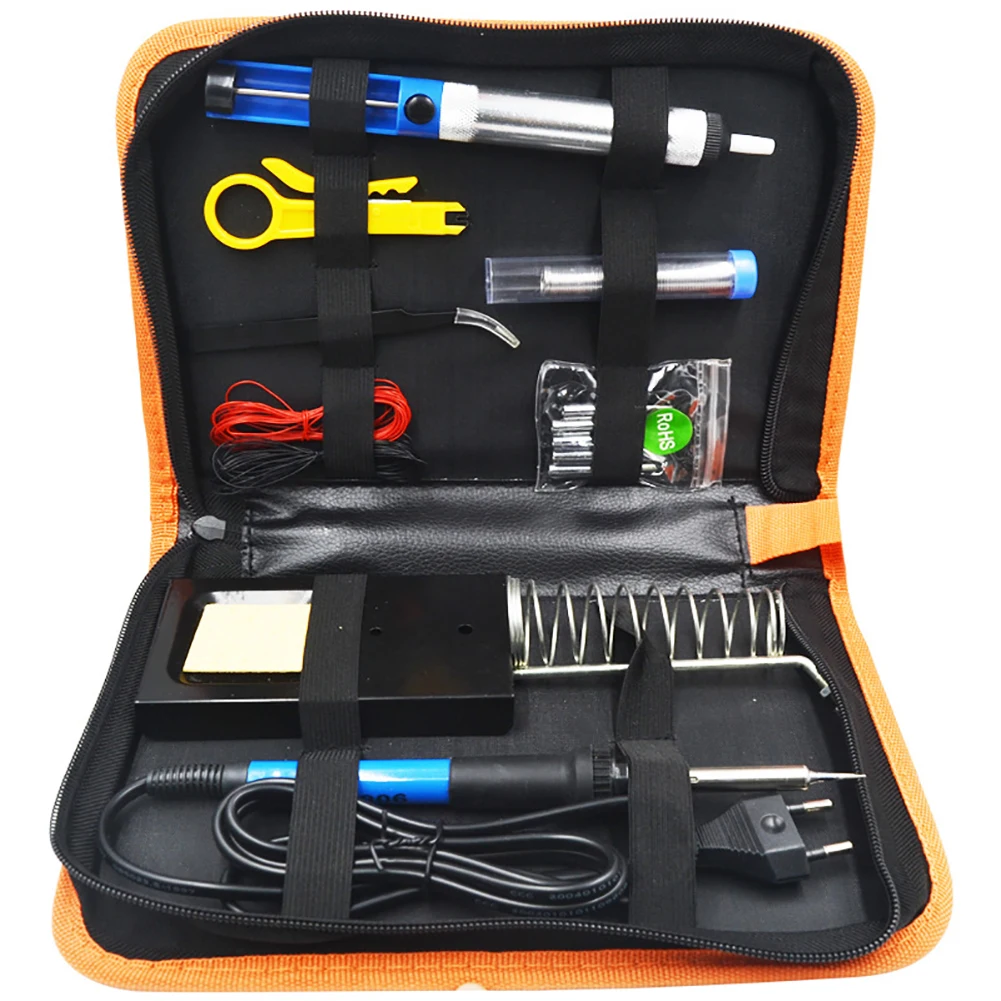 60W Adjustable Soldering Iron Kit Wood Burning CAdjustable Temperature15PCS 60W Soldering Iron Set Electric Welding Irons Tools
60W Adjustable Soldering Iron Kit Wood Burning CAdjustable Temperature15PCS 60W Soldering Iron Set Electric Welding Irons Tools