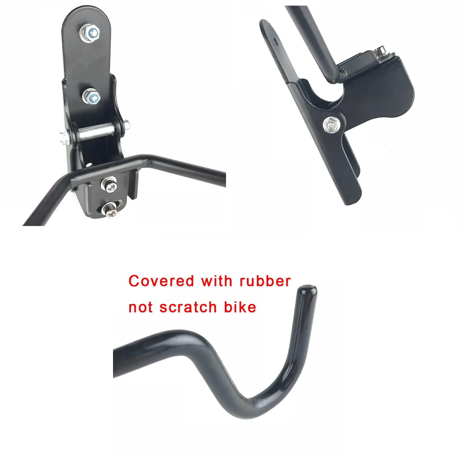 Bicycle storage rack wall-mounted bicycle rack hook solid steel bicycle wall-mounted hook bicycle rack mountain bike accessories
Bicycle storage rack wall-mounted bicycle rack hook solid steel bicycle wall-mounted hook bicycle rack mountain bike accessories