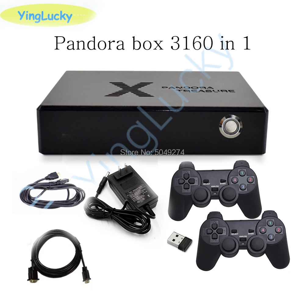 3160 в 1 Pandora Saga Box геймпад беспроводной аркадная Бесплатная игра монеты игры 3D HD видео консоль ТВ игры HDMI VGA
3160 в 1 Pandora Saga Box геймпад беспроводной аркадная Бесплатная игра монеты игры 3D HD видео консоль ТВ игры HDMI VGA