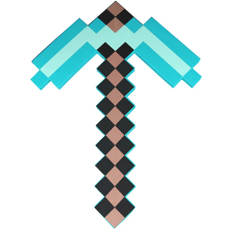 2021 Minecraftinglyed Hot 45cm Design Blue Diamond Sword Soft Game EVA Foam Toy Sword Boys Lovely Toy For Children Birthday Gift
2021 Minecraftinglyed Hot 45cm Design Blue Diamond Sword Soft Game EVA Foam Toy Sword Boys Lovely Toy For Children Birthday Gift