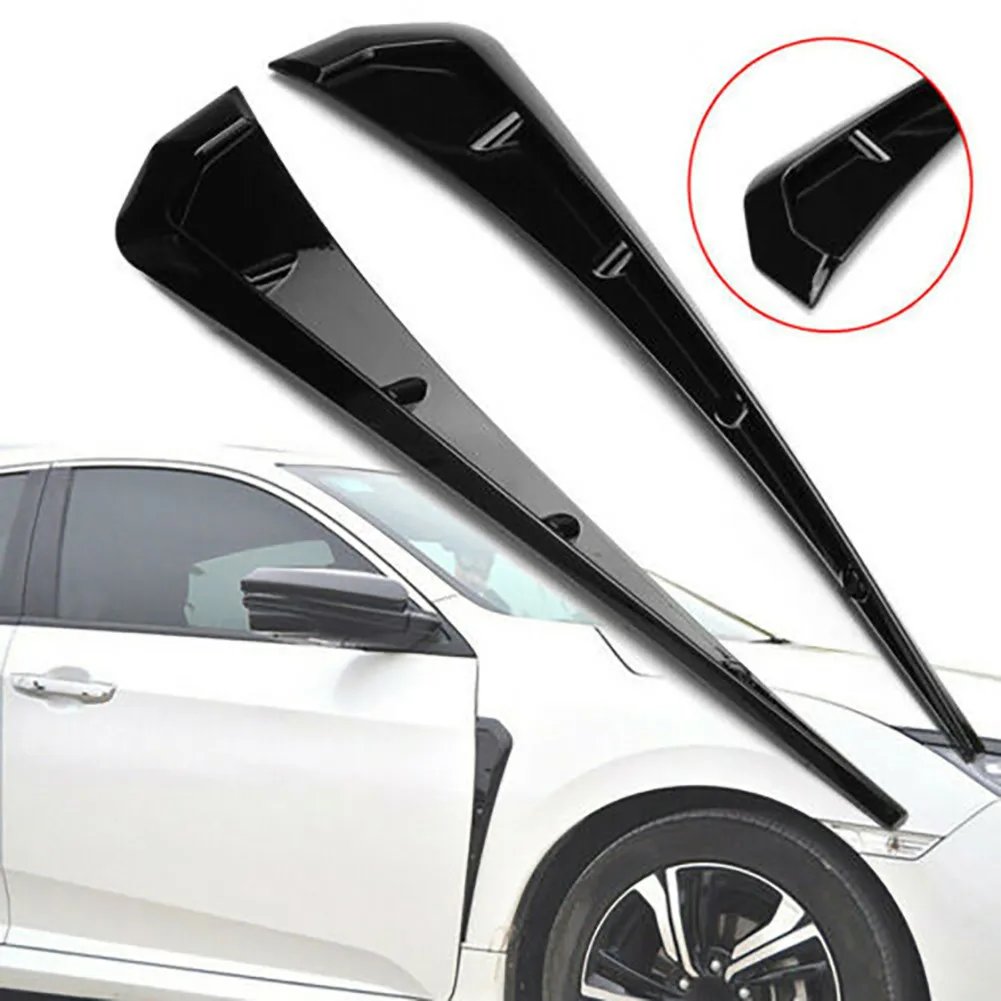 2pcs Side Body Intake Grille Fender Universal Glossy Black Car Exterior Side Fender Vent Air Wing Cover Trim Air Vent Cover
2pcs Side Body Intake Grille Fender Universal Glossy Black Car Exterior Side Fender Vent Air Wing Cover Trim Air Vent Cover