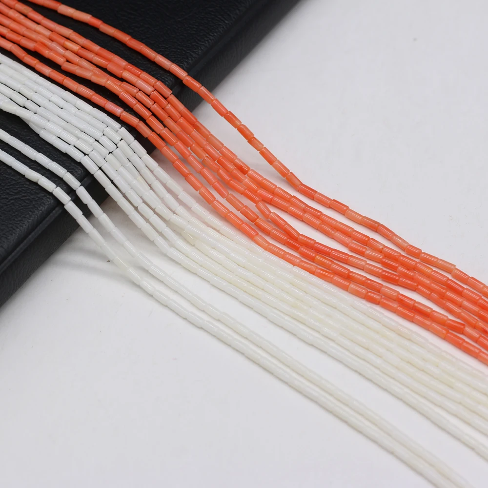 Natural Coral Beads Cylinder Shape Coral Loose Beads Necklace Accessories Charms for Jewelry Making Bracelet Earrings Gift
Natural Coral Beads Cylinder Shape Coral Loose Beads Necklace Accessories Charms for Jewelry Making Bracelet Earrings Gift