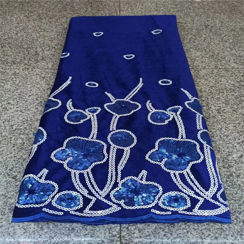 African Velvet Lace Fabric Sequins 2020 High Quality Lace African Lace Fabric French Lace Fabric Nigerian Lace Fabric 5 Yards 
African Velvet Lace Fabric Sequins 2020 High Quality Lace African Lace Fabric French Lace Fabric Nigerian Lace Fabric 5 Yards
