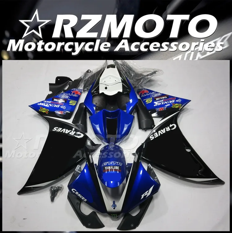 Комплект обтекателей из АБС-пластика для мотоцикла, подходит для YAMAHA YZF- R1 2012 2013 2014 12 13 14, комплект обтекателей черного и синего цвета, 4 подарк...
Комплект обтекателей из АБС-пластика для мотоцикла, подходит для YAMAHA YZF- R1 2012 2013 2014 12 13 14, комплект обтекателей черного и синего цвета, 4 подарк...
