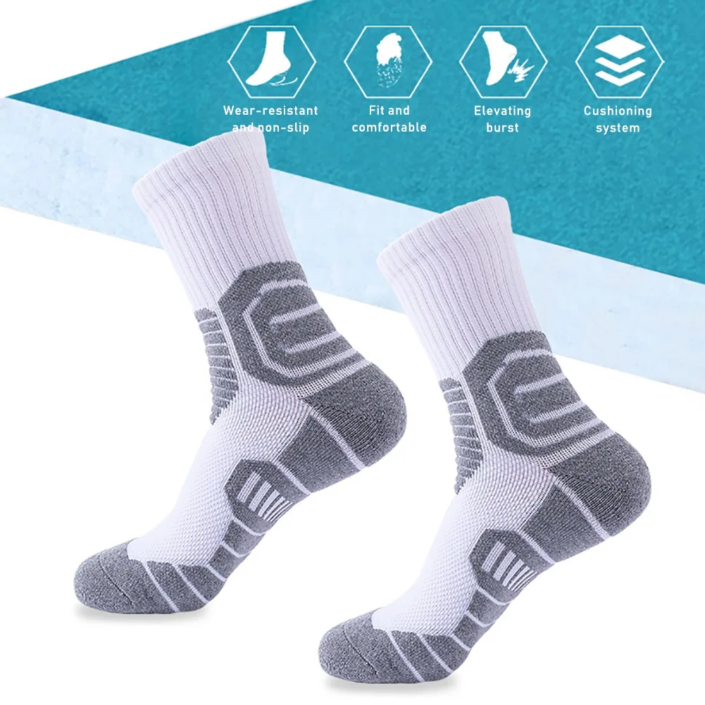 Running Cycling Socks Compression Socks Men Running Breathable Sweat Absorbent Sports Basketball Socks
Running Cycling Socks Compression Socks Men Running Breathable Sweat Absorbent Sports Basketball Socks