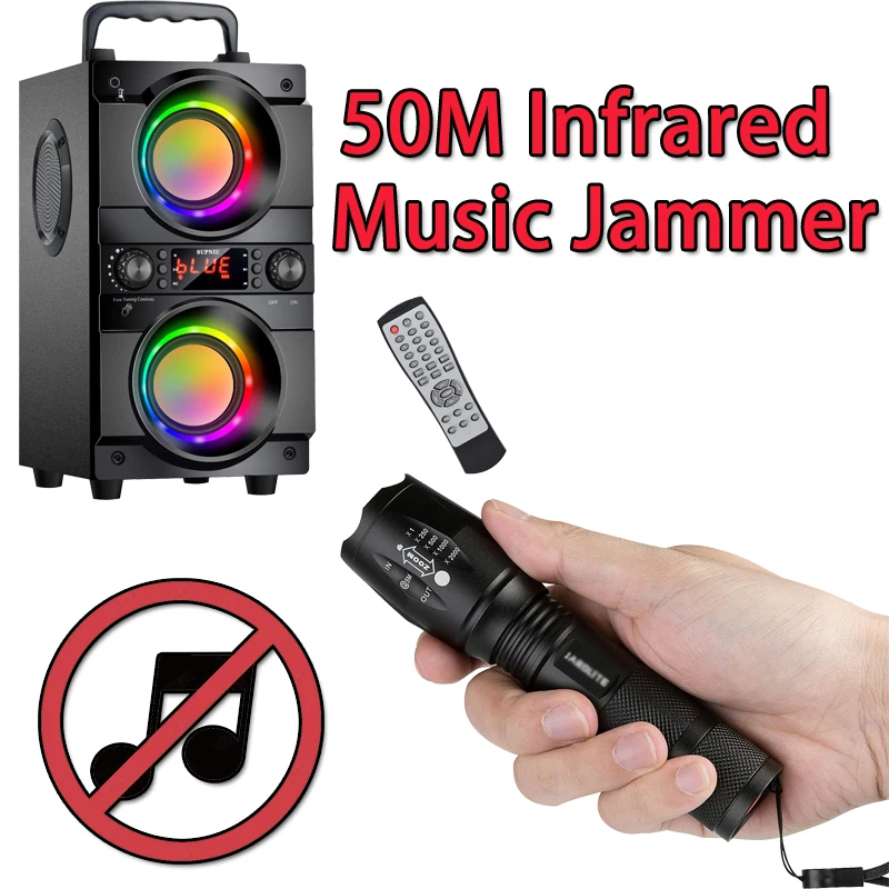 Беспроводной ИК-глушитель музыки высокой мощности, для портативного уличного сабвуфера с Bluetooth, с тяжелыми басами, защитный глушитель для д...
Беспроводной ИК-глушитель музыки высокой мощности, для портативного уличного сабвуфера с Bluetooth, с тяжелыми басами, защитный глушитель для д...