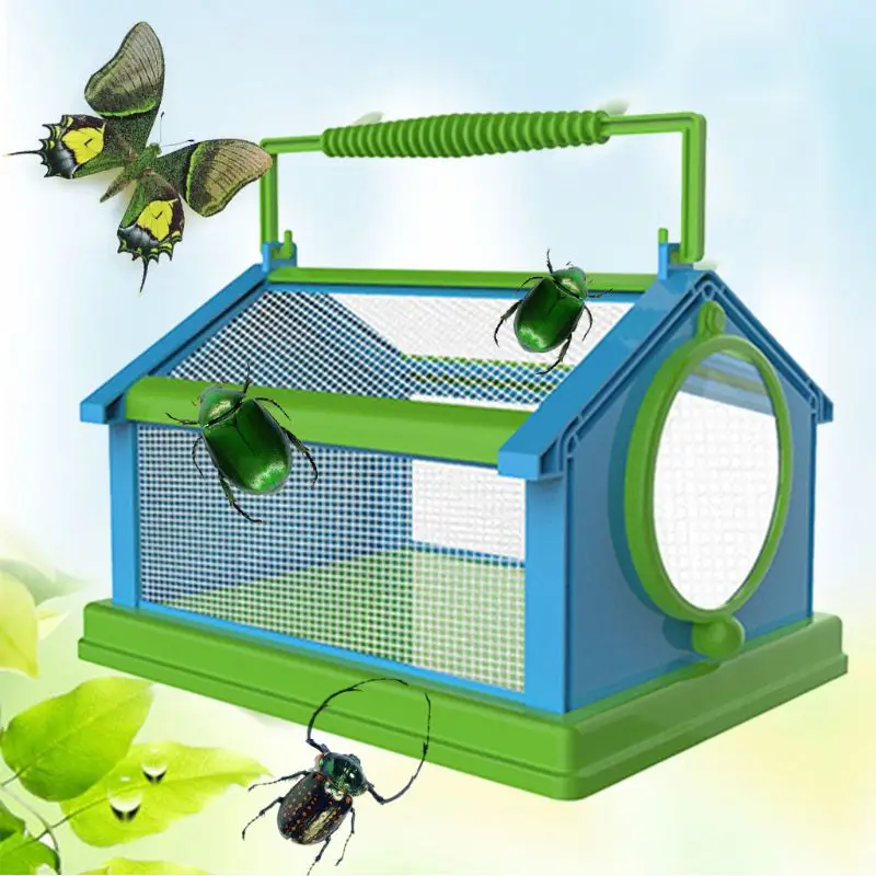 Insect Butterfly Habitat Cage Terrarium Folding Portable Outdoor Insect Breeding Viewer Breathable Comfortable Pet Garden
Insect Butterfly Habitat Cage Terrarium Folding Portable Outdoor Insect Breeding Viewer Breathable Comfortable Pet Garden