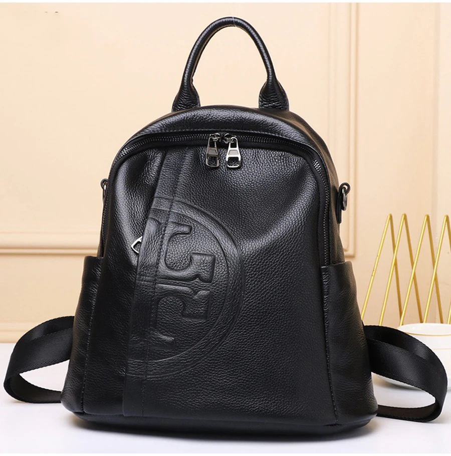 Ladies Fashion Travel Feminina Genuine Real Cowhide Leather Backpack High Quality Women's Bag Durable Dirty Student School Bag
Ladies Fashion Travel Feminina Genuine Real Cowhide Leather Backpack High Quality Women's Bag Durable Dirty Student School Bag