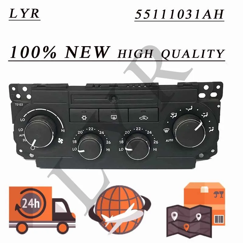 LYR 100% Новый оригинальный кондиционер A/C панель управления нагревателем 55111031AG 55111031AH для Chrysler 300C 2004 2005 2006 2007 2008
LYR 100% Новый оригинальный кондиционер A/C панель управления нагревателем 55111031AG 55111031AH для Chrysler 300C 2004 2005 2006 2007 2008