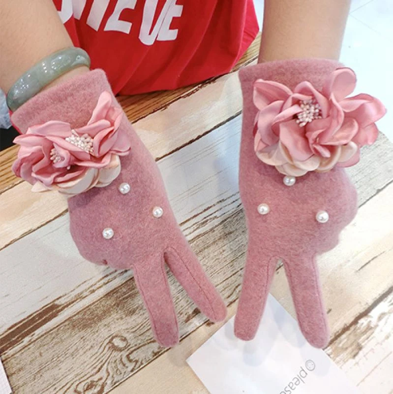 Cashmere Gloves Pearl Pink Lotus Cashmere Gloves Fashion Korean Style Thick Warm Touch Screen Ladies Gloves A434
Cashmere Gloves Pearl Pink Lotus Cashmere Gloves Fashion Korean Style Thick Warm Touch Screen Ladies Gloves A434