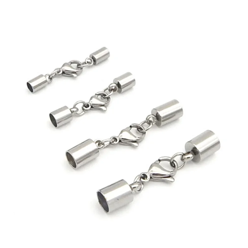 5pc DIY Stainless Steel Leather Cord Lobster Clasp Bracelet Necklace Connection Clasp Wholesale Fashion Jewelry Accessories Gift
5pc DIY Stainless Steel Leather Cord Lobster Clasp Bracelet Necklace Connection Clasp Wholesale Fashion Jewelry Accessories Gift