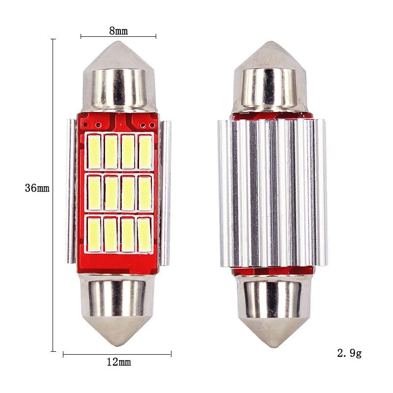 2x гирлянда C5W C10W CANBUS светодиодный светильник 4020 SMD автомобиля Потолочные плафоны s