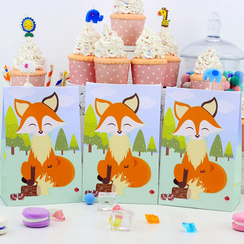 Fox Gift Box Treat Candy Wrapping 5 Pcs Happy Birthday Party Decoration Woodland Animal Baby Shower Junle Safari Cute Pup Up
Fox Gift Box Treat Candy Wrapping 5 Pcs Happy Birthday Party Decoration Woodland Animal Baby Shower Junle Safari Cute Pup Up