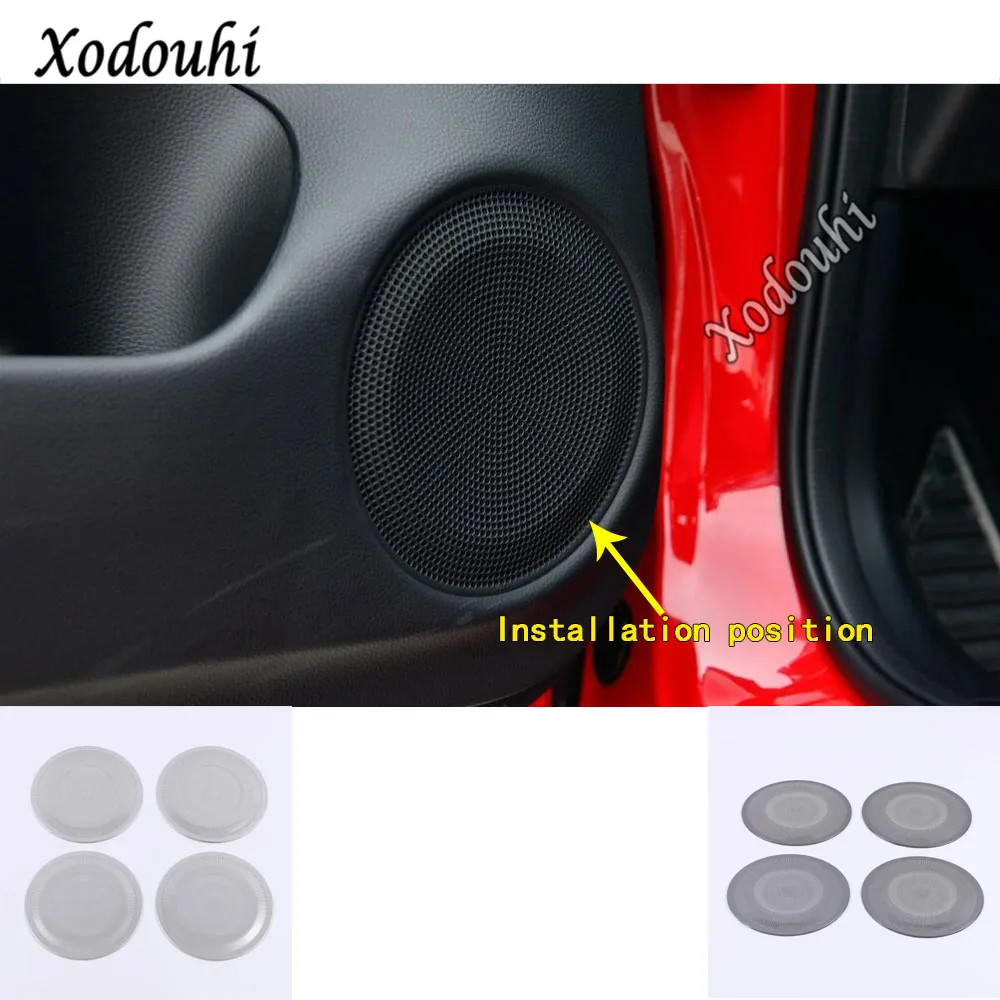 For Honda Fit Jazz 2020 2021 Car Door Cover Sticker Stainless Steel Audio Speak Sound Cover Ring Circle Lamp Trim Moulding Parts
For Honda Fit Jazz 2020 2021 Car Door Cover Sticker Stainless Steel Audio Speak Sound Cover Ring Circle Lamp Trim Moulding Parts