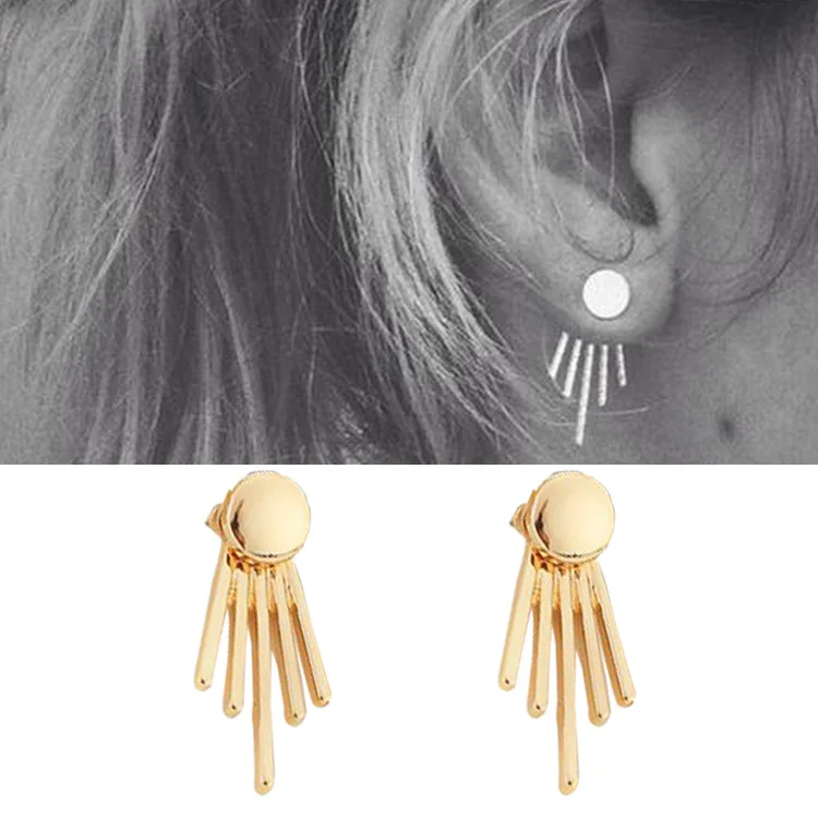 European And American Fashion Electroplating Round Nails Geometric Ear Clips Personalized Creative Glossy Jewelry Accessories
European And American Fashion Electroplating Round Nails Geometric Ear Clips Personalized Creative Glossy Jewelry Accessories