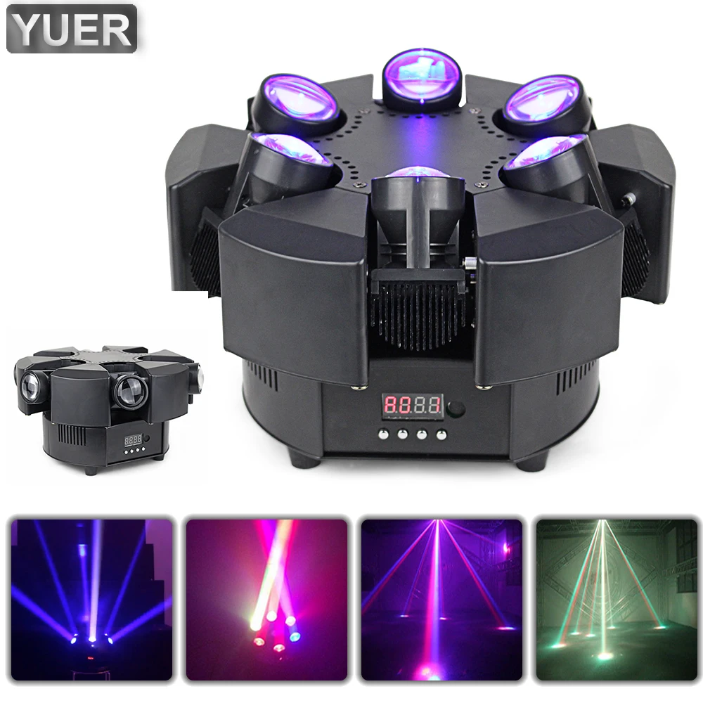 2020 New Arrival LED 6 Head Smart Beam Moving RGBW 17/38CH DMX Stage Lights Dj Led Moving Head Beam Light Music Party Disco KTV
2020 New Arrival LED 6 Head Smart Beam Moving RGBW 17/38CH DMX Stage Lights Dj Led Moving Head Beam Light Music Party Disco KTV