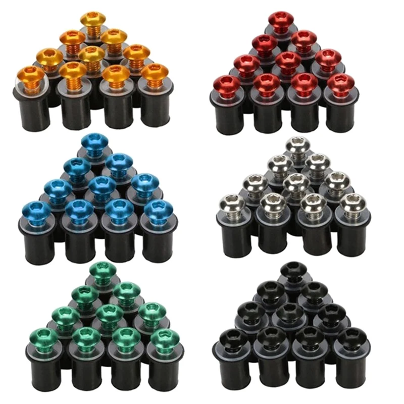 10pcs Aluminum Motorcycle CNC Windscreen Windshield Screw Bolts Nuts Fastener Kit Motorbike Mounting M5 x 15mm
10pcs Aluminum Motorcycle CNC Windscreen Windshield Screw Bolts Nuts Fastener Kit Motorbike Mounting M5 x 15mm