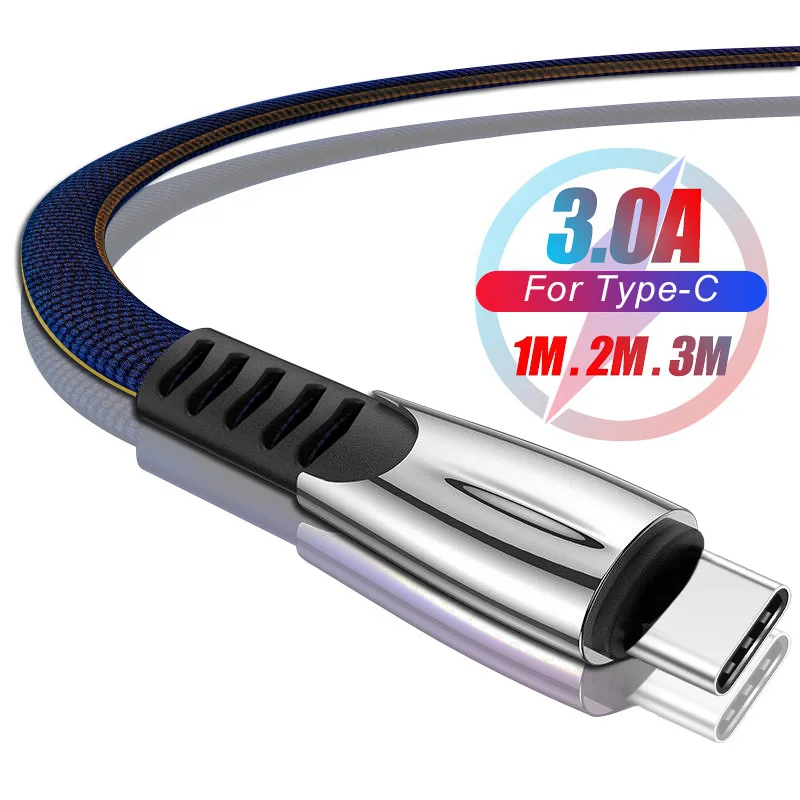 Кабель USB Type C для Samsung S9 S8 Plus 5 А 3 А|Кабели мобильных телефонов| |