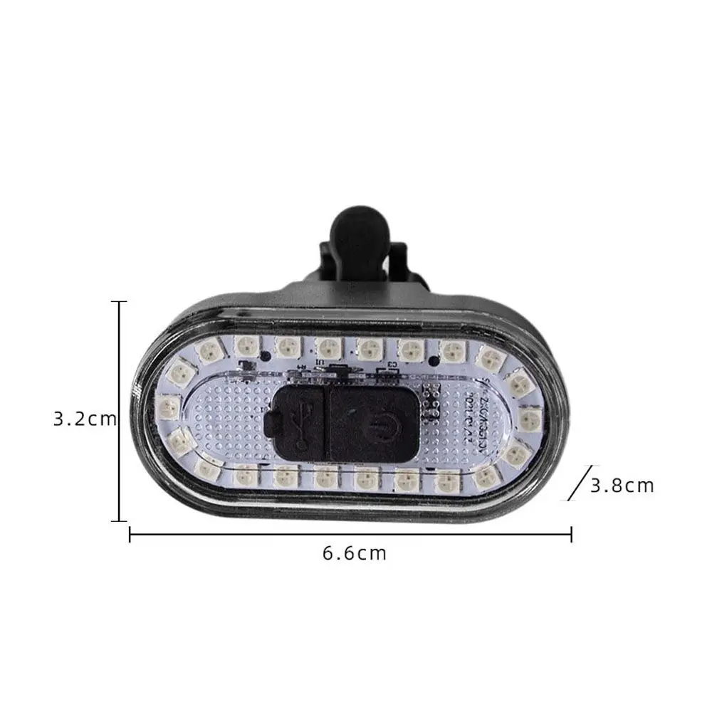 50LM Bicycle Taillights IPX5 Waterproof 14 Light-emitting Modes USB Charging Highlight Rear Light Safety Warning Turning Light
50LM Bicycle Taillights IPX5 Waterproof 14 Light-emitting Modes USB Charging Highlight Rear Light Safety Warning Turning Light