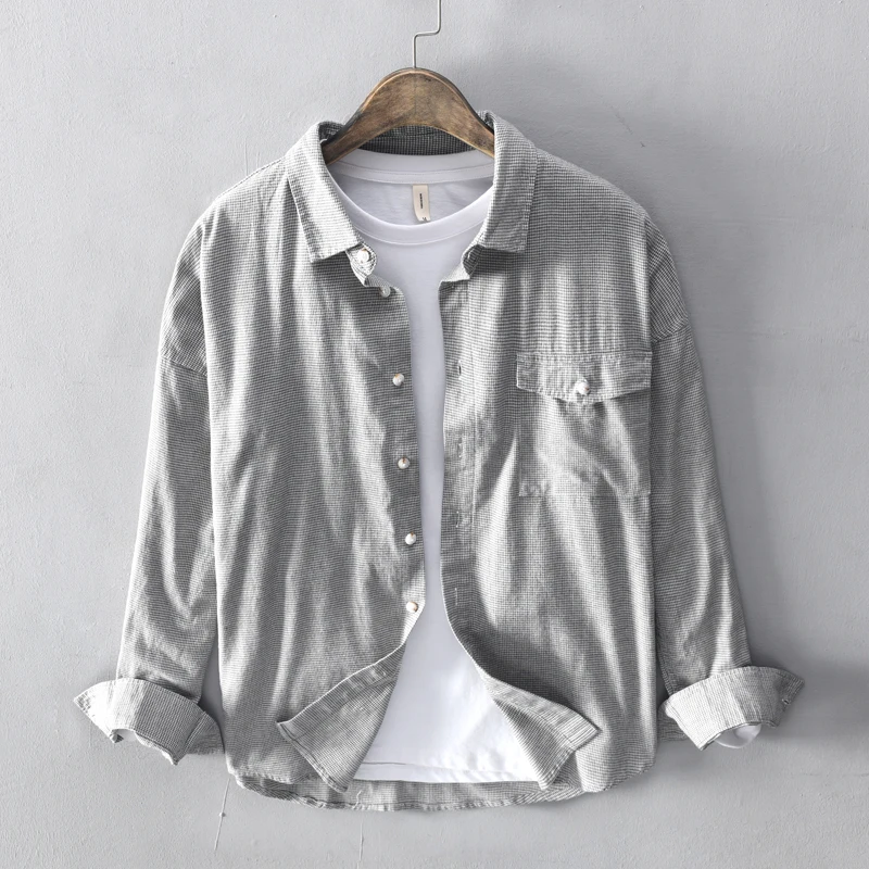 New Autumn long sleeve shirts men brand casual gray shirt mens fashion tops shirts male solid male shirt for men camisa chemise
New Autumn long sleeve shirts men brand casual gray shirt mens fashion tops shirts male solid male shirt for men camisa chemise
