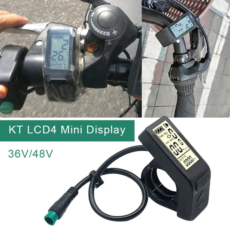 Дисплей для электровелосипеда KT LCD 4 E-Bike, ЖК-дисплей 24 В/36 В/48 В, компьютер для электровелосипеда, контроллер SM или водонепроницаемый разъем
Дисплей для электровелосипеда KT LCD 4 E-Bike, ЖК-дисплей 24 В/36 В/48 В, компьютер для электровелосипеда, контроллер SM или водонепроницаемый разъем