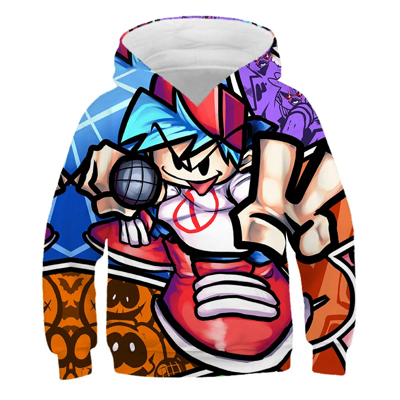 2021 New Game Friday Night Funkin 3D Hoodie Autumn and Winter Boys and Girls Funny Hoodie Kids Street Fashion Sweatshirt
2021 New Game Friday Night Funkin 3D Hoodie Autumn and Winter Boys and Girls Funny Hoodie Kids Street Fashion Sweatshirt