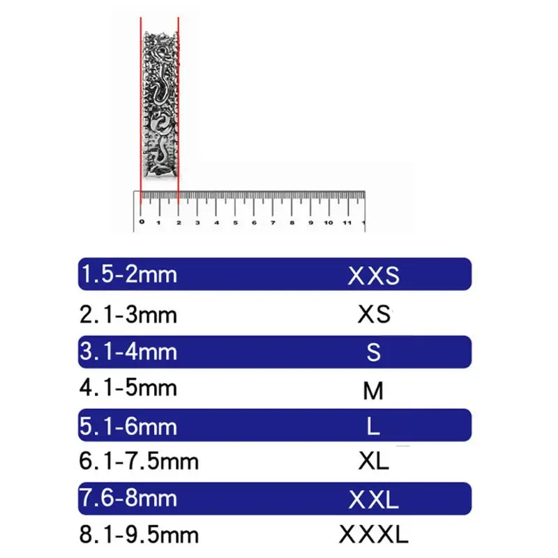 8 Sizes Silicone Invisible Ring Size Adjuster Reducer Ring Sizer Fit Any Rings
8 Sizes Silicone Invisible Ring Size Adjuster Reducer Ring Sizer Fit Any Rings