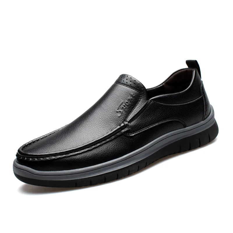 2021 New Men Casual Shoes Genuine Cow Leather Spring Autumn Fashion Slip-On Comfortable Sole Loafers Leisure Flat Shoes
2021 New Men Casual Shoes Genuine Cow Leather Spring Autumn Fashion Slip-On Comfortable Sole Loafers Leisure Flat Shoes